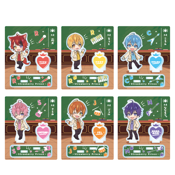 劇場版すとぷり ミニアクリルスタンド】 | Goods(グッズ) | 劇場版すとぷり はじまりの物語～Strawberry School  Festival!!!～公式サイト